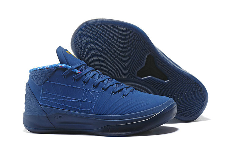 Nike Kobe A.D Mid Dark Blue Basketball Shoes